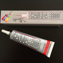 1pc 110mL Zhanlida E6000 Transparent Glue Epoxy Adhesive