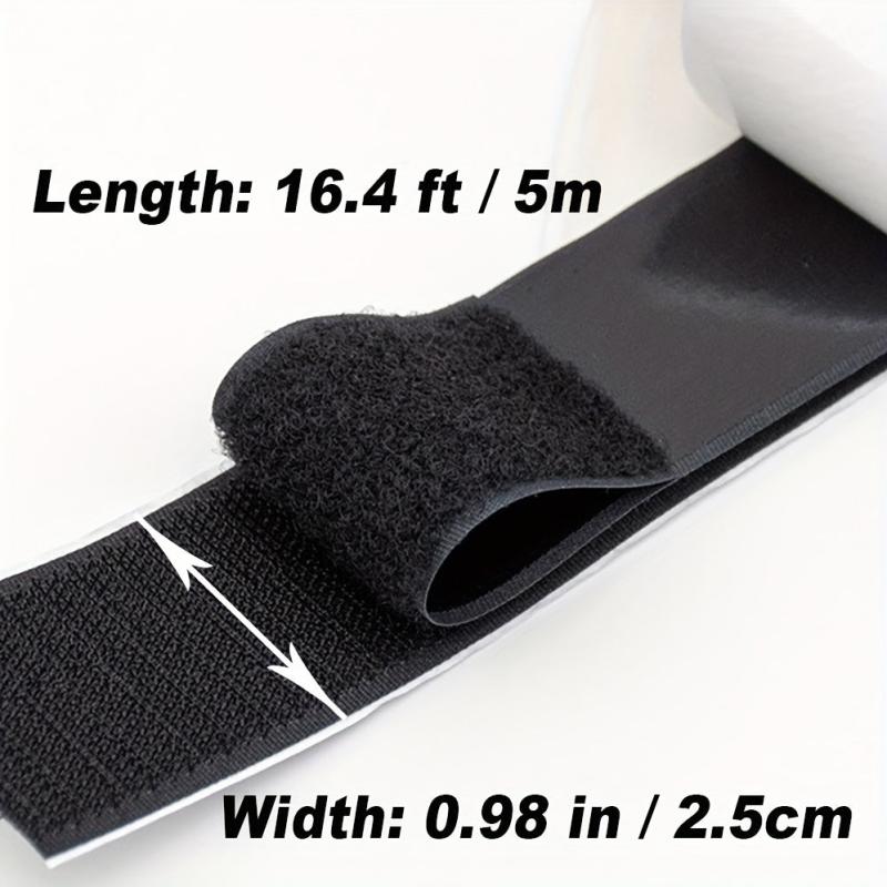 2 Hook And Loop Fastener Tape Self Adhesive Heavy Duty Straps
