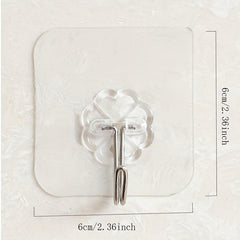 Waterproof Sticky Hook for Kitchen Wall - Set of 5 or 10