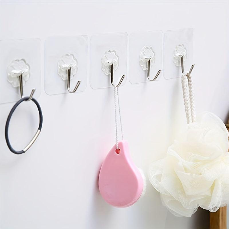 Waterproof Sticky Hook for Kitchen Wall - Set of 5 or 10