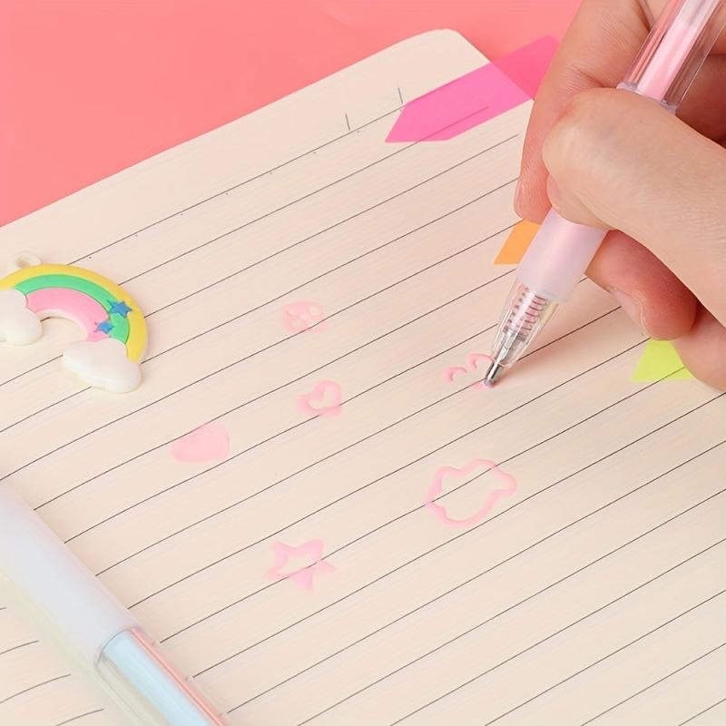 3pcs Quick Dry Glue Pen for DIY Journals & Office Use