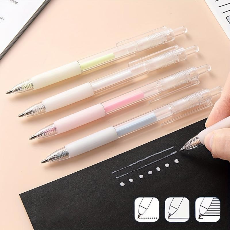 3pcs Quick Dry Glue Pen for DIY Journals & Office Use