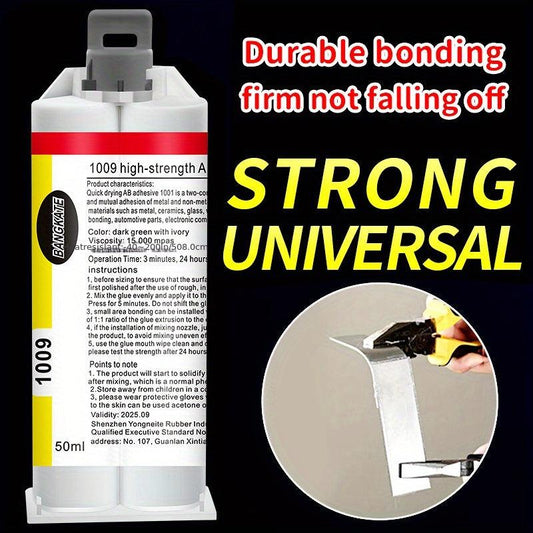 AB Glue Adhesive High Viscosity Stainless Steel Tile Repair 50ML
