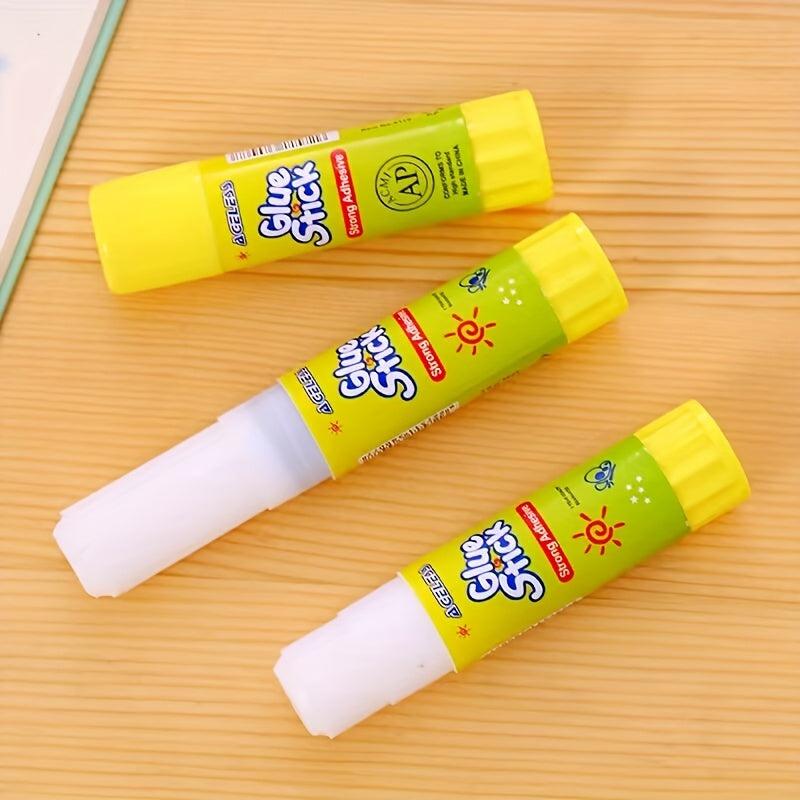 2pcs Solid Glue Stick Office Supplies Data Bag Envelope Adhesive