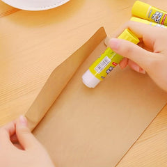 2pcs Solid Glue Stick Office Supplies Data Bag Envelope Adhesive