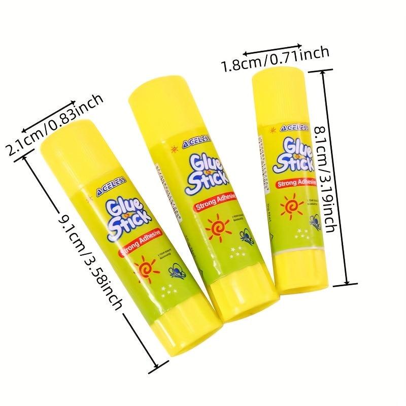 2pcs Solid Glue Stick Office Supplies Data Bag Envelope Adhesive