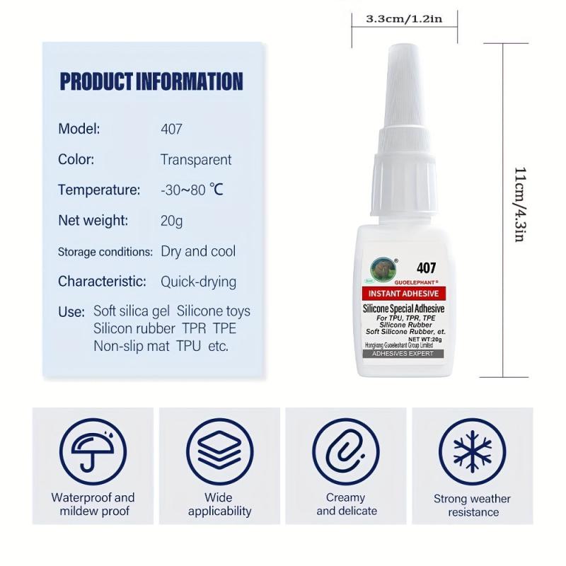 20g Silicone Adhesive Glue for Office Supplies