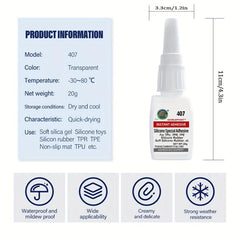 20g Silicone Adhesive Glue for Office Supplies