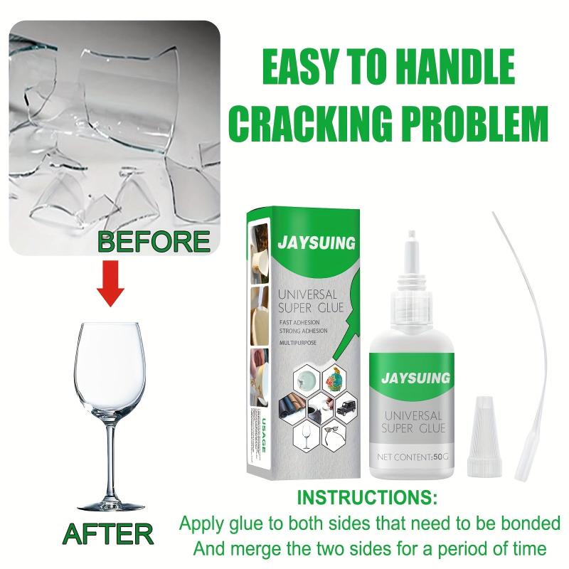 Fast Drying Adhesive Glue Clear Metal Plastic Ceramic Wood