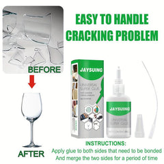 Fast Drying Adhesive Glue Clear Metal Plastic Ceramic Wood