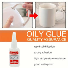50g CA Plastic Glue Instant Strong Wood Glass Ceramic Metal Plastic Rubber