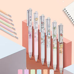 6pcs Creative Glue Pen 1.0mm 6 Colors Strong Glue Stationery Supplies