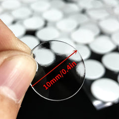 300 Waterproof Round Stickers Adhesive - 10 Sheets