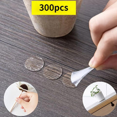 300 Waterproof Round Stickers Adhesive - 10 Sheets