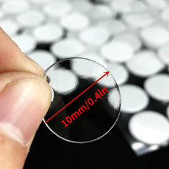 300 Waterproof Round Stickers Adhesive - 10 Sheets