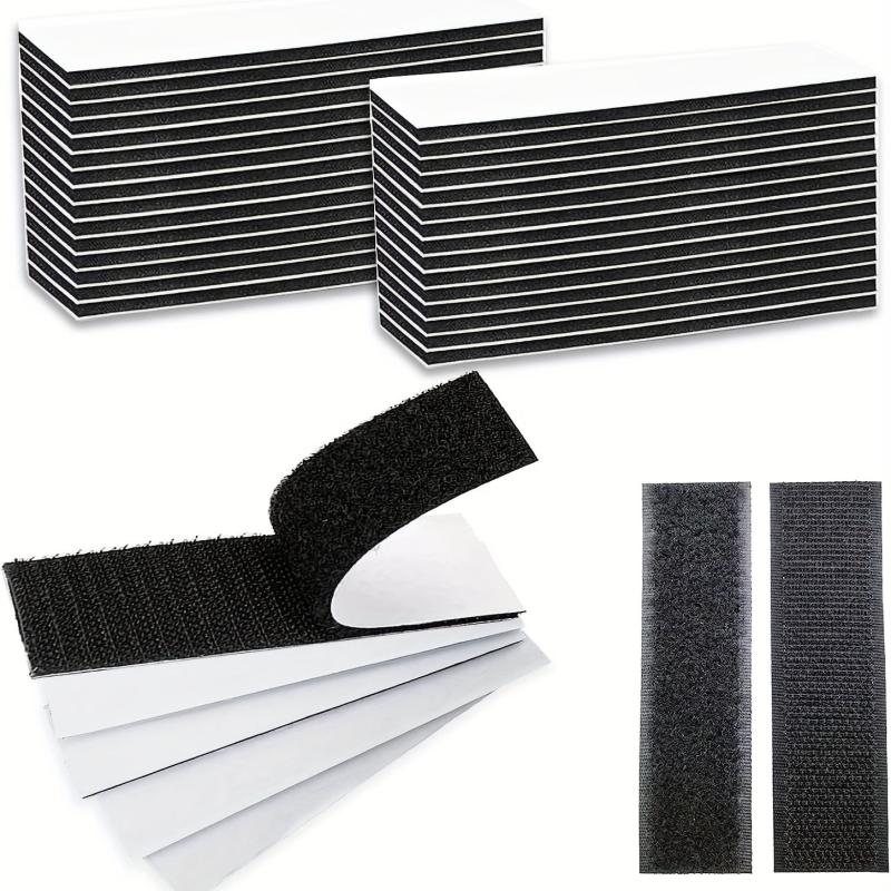10pcs Self Adhesive Hook And Loop Fastener Tape