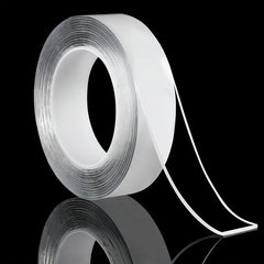 1m Nano Double sided Tape Extra Large Heavy Duty Transparent Mounting Tape