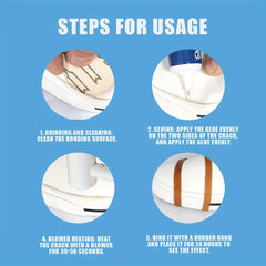 3pcs Shoe Repair Glue Strong Waterproof Sticky Sports Shoe Leather Shoe Glue