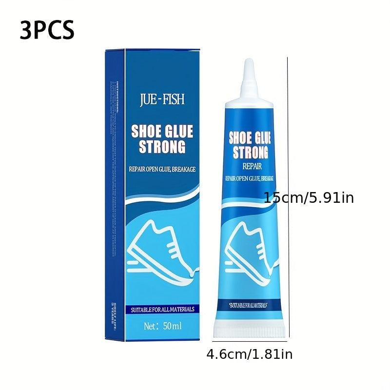 3pcs Shoe Repair Glue Strong Waterproof Sticky Sports Shoe Leather Shoe Glue