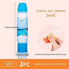 Double Headed Liquid Glue Student Office Supplies
