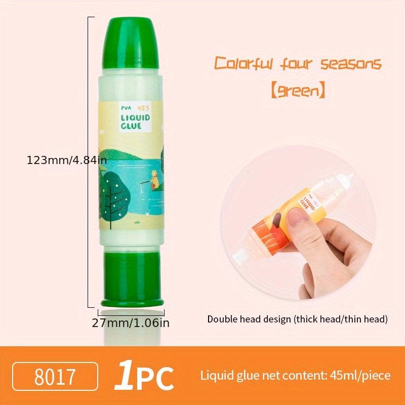 Double Headed Liquid Glue Student Office Supplies