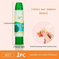 Double Headed Liquid Glue Student Office Supplies