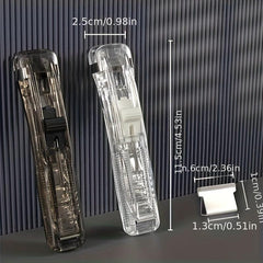 Stainless Steel Binder Pack with 50 Clips