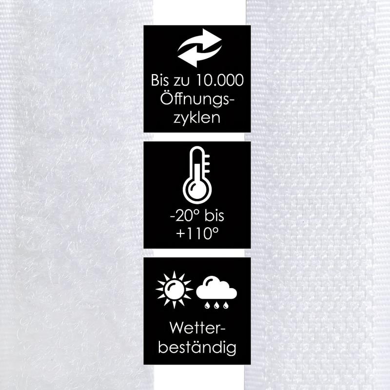 Self adhesive Tape Set 10m + 20 Self adhesive Dots Fasteners