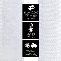 Self adhesive Tape Set 10m + 20 Self adhesive Dots Fasteners
