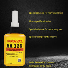 AA326 Special Glue for Magnet and Magnetic Steel High Temp Welding Sound Glue