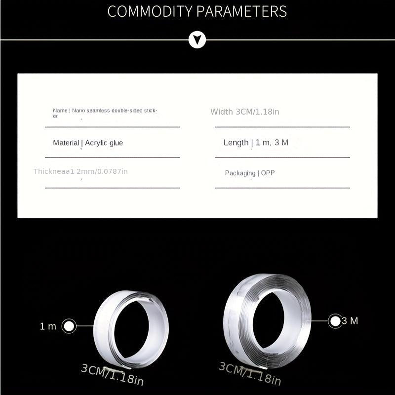 3mm Universal Double Sided Adhesive Stickers Strong Viscosity Tape