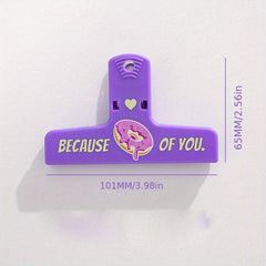 1pc Magnetic Binder Clip Home Office School Stationery