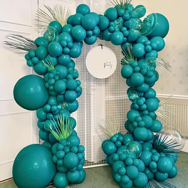 110pcs Double Filled Balloon Garland Latex Balloons Matte Balloon Arch Birthday
