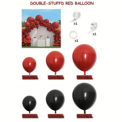 110pcs Double Filled Balloon Garland Latex Balloons Matte Balloon Arch Birthday
