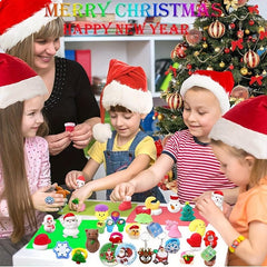 54pcs Christmas Party Favors Toys Kids Stocking Stuffers Goodie Bag Assortm