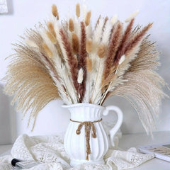 Artificial Dried Flower Reed Rabbit Tail Grass DIY Decor