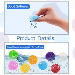 40pcs Reusable Water Balls for Outdoor Water Combat Fun Toys