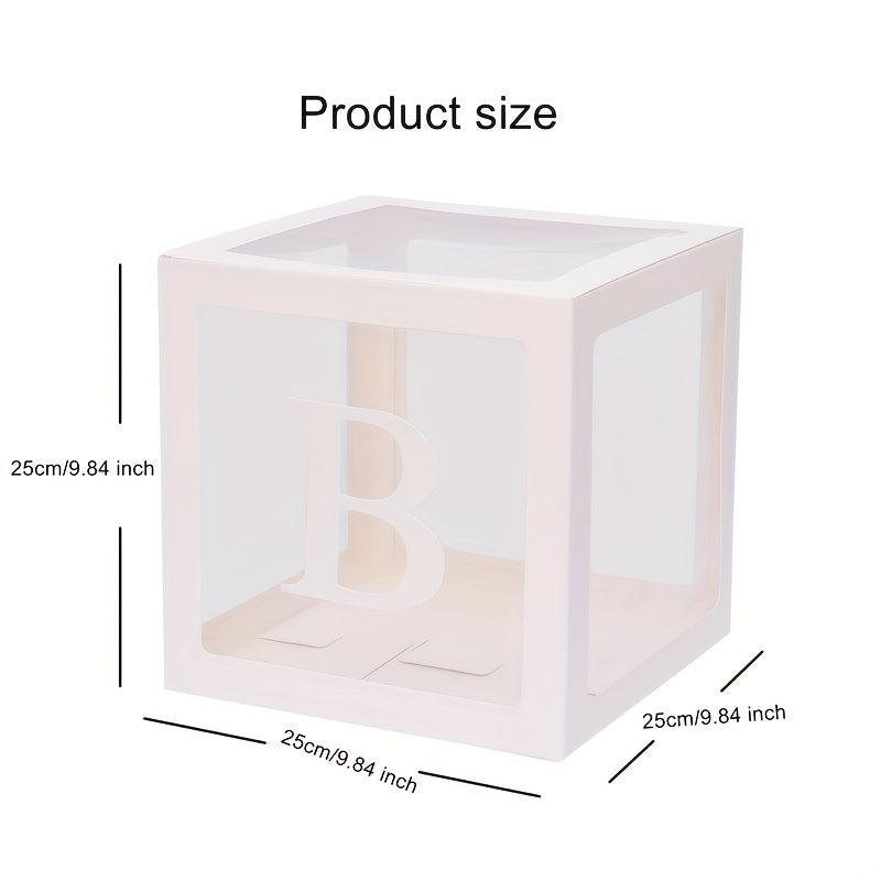 Transparent Balloon Box Birthday Party Wedding Event Decoration