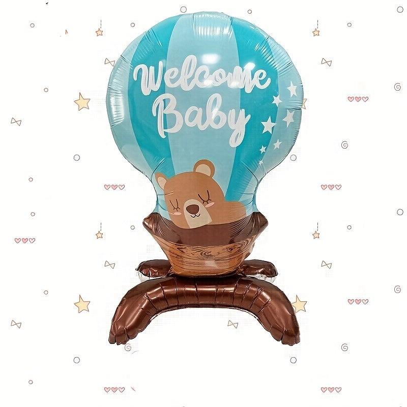 Pink Baby Bear Balloon for Baby Shower Birthday Party Decoration