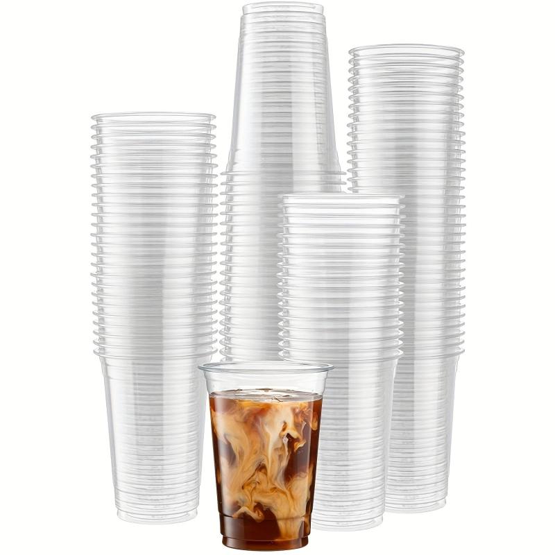 48pcs 19oz Clear Plastic Disposable Party Cups for Events in Various Sizes