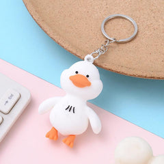 Raincoat Duck Duck Keychain Pendant Little Duck Bag Ornament
