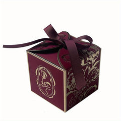 10pcs Tulips Flower Candy Boxes for Events