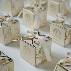 10pcs Tulips Flower Candy Boxes for Events