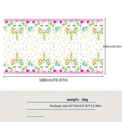 Unicorn Party Tablecloth Summer Decoration & Birthday Supplies