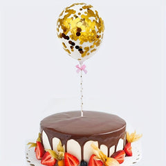 Mini Balloon Cake Topper for Birthday Dessert
