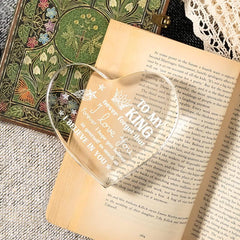 I Love You Mens Acrylic Keepsake - Husband Birthday Gift