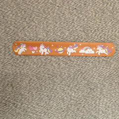 6pcs Unicorn Slap Bracelets Kid Toys for Party Decor