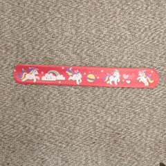 6pcs Unicorn Slap Bracelets Kid Toys for Party Decor