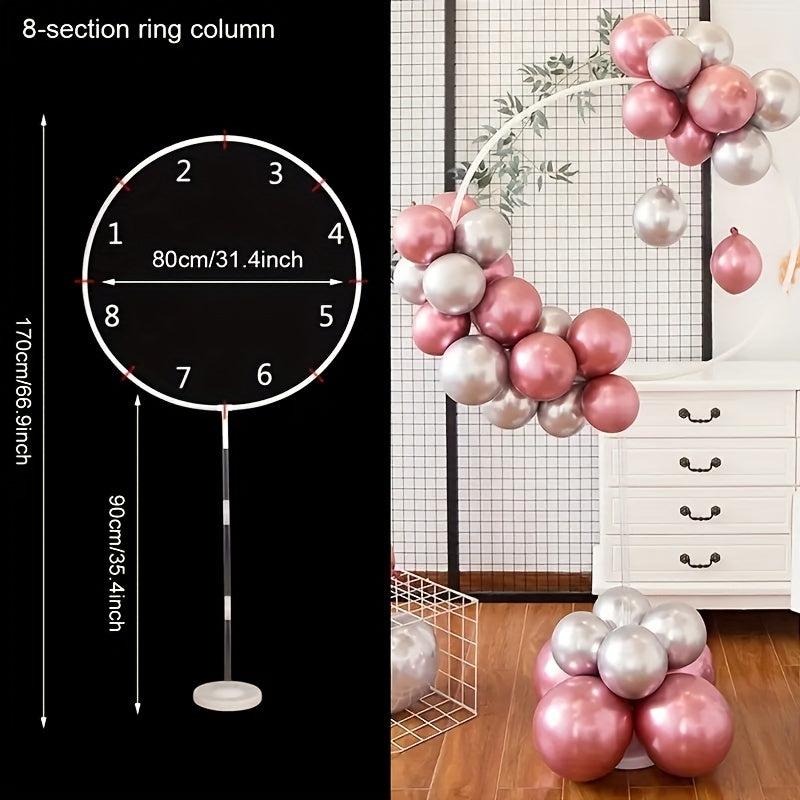 Reusable Round Balloon Column Arch Stand Set for Stunning Displays