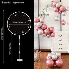 Reusable Round Balloon Column Arch Stand Set for Stunning Displays